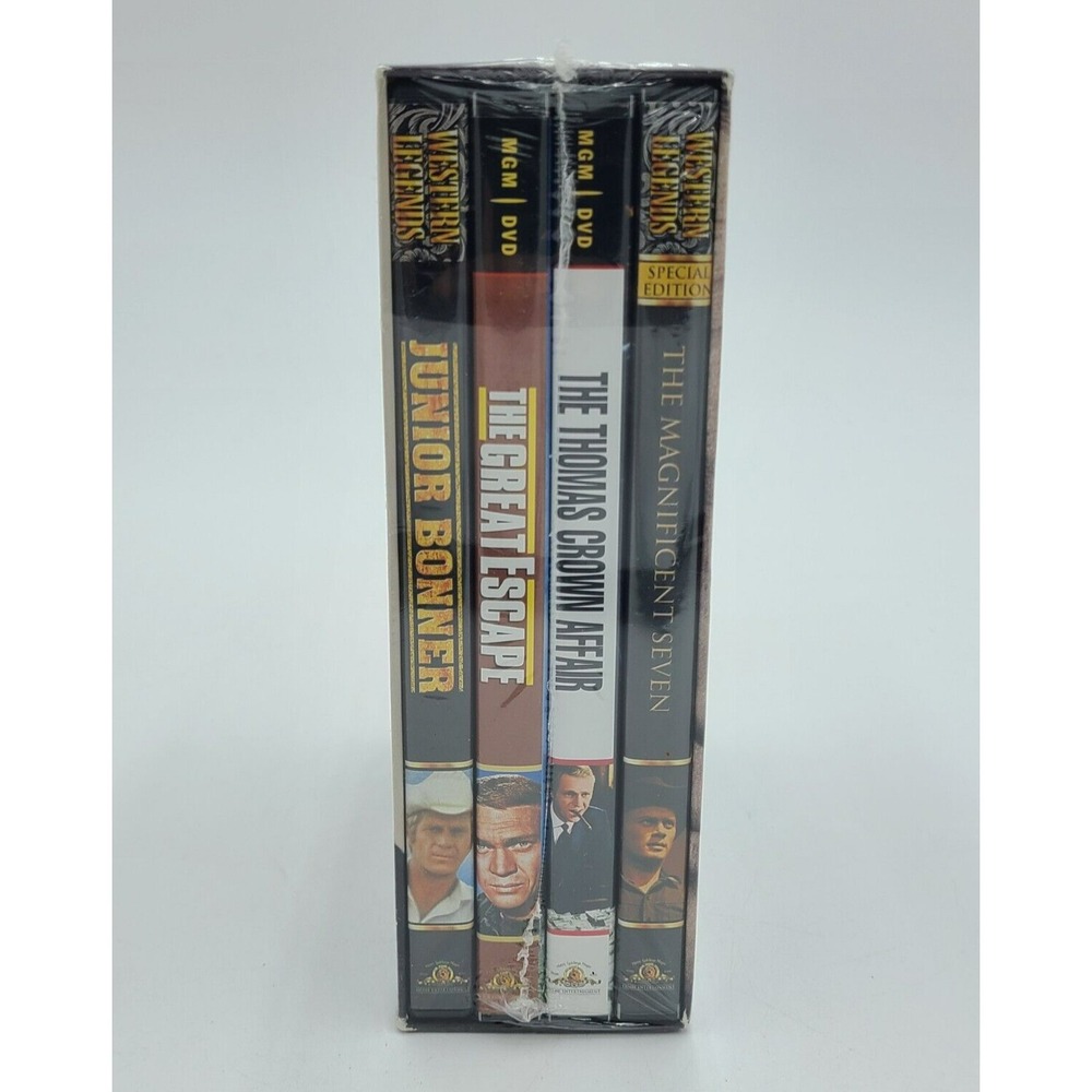 Steve McQueen Giftset – 4-Pack‎ (2005) DVD Collection – Classic Films VG - Picture 2 of 6